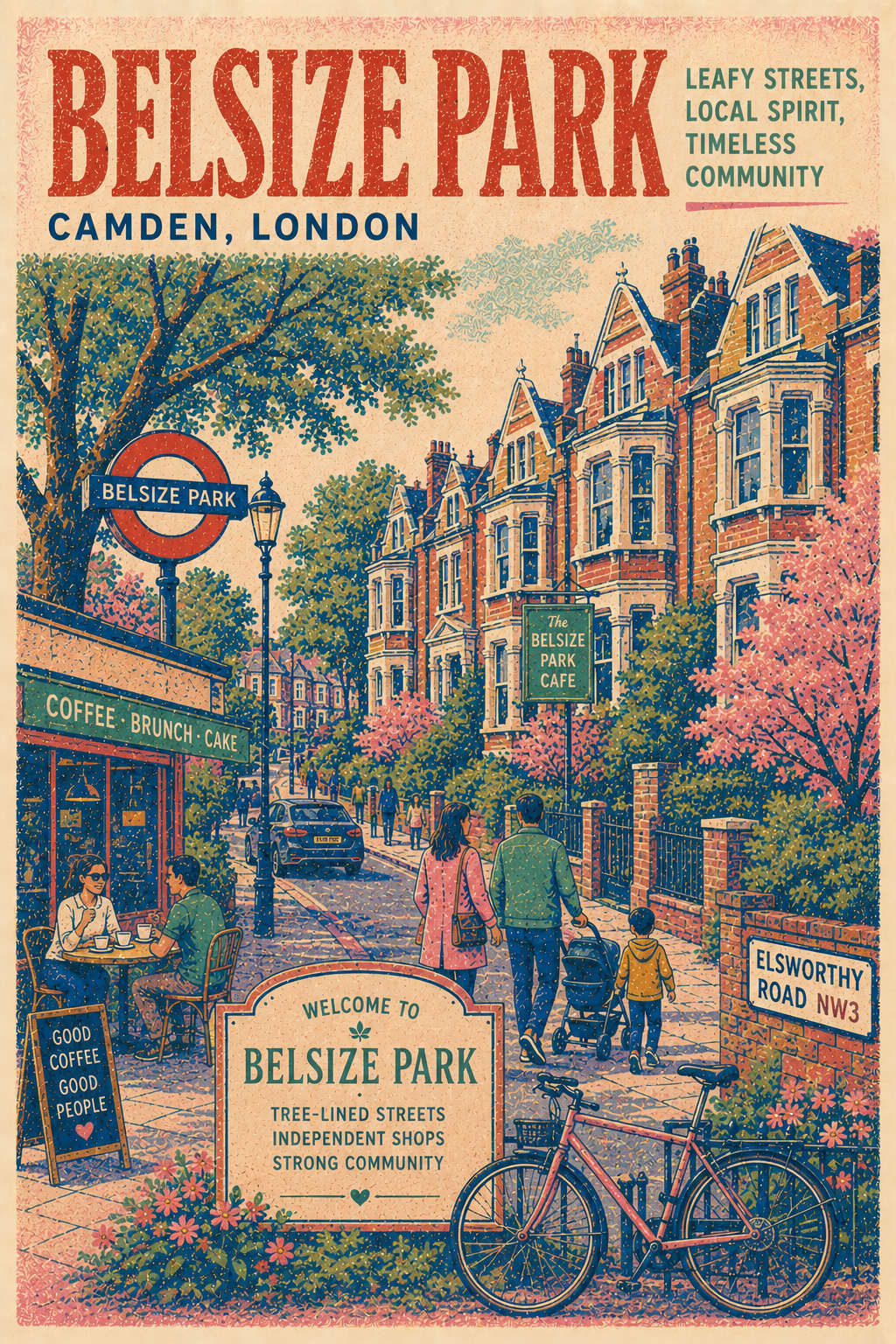 Illustration of Belsize Park
