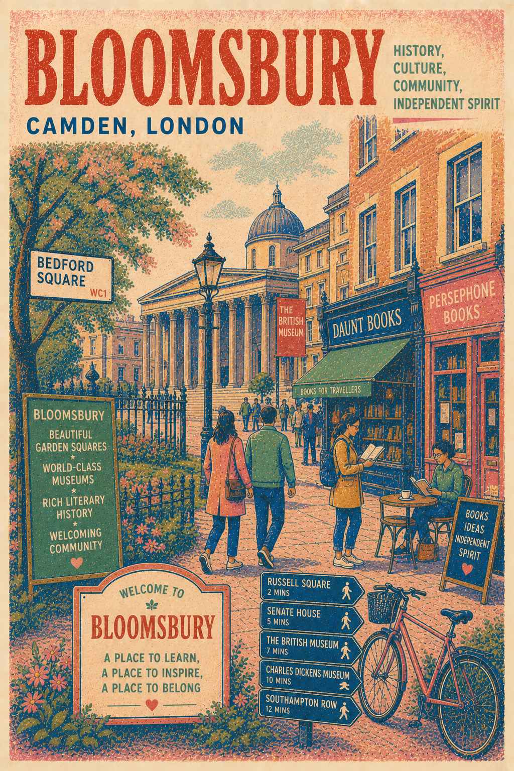 Illustration of Bloomsbury