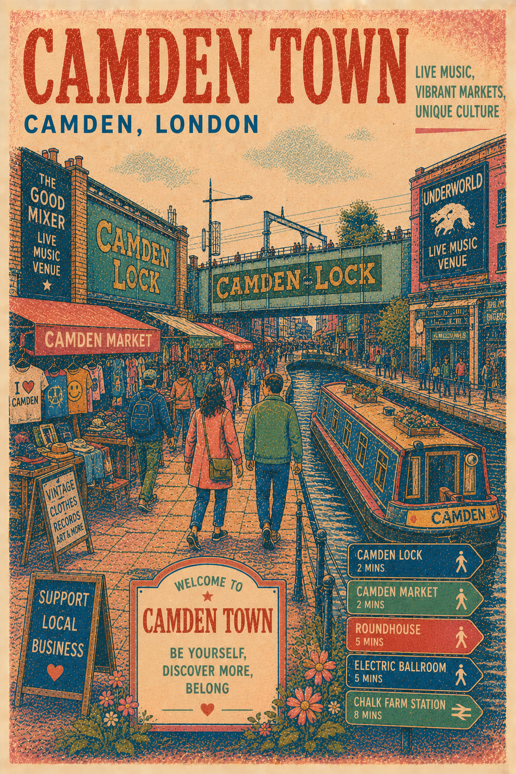 Illustration of Camden Town