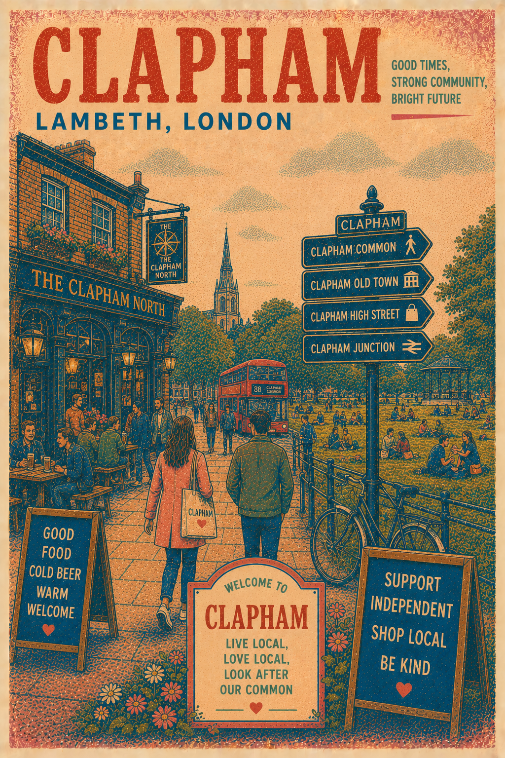 Illustration of Clapham