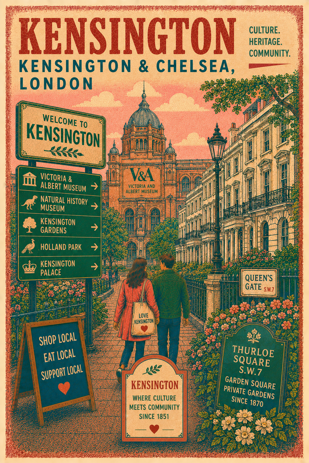 Illustration of Kensington