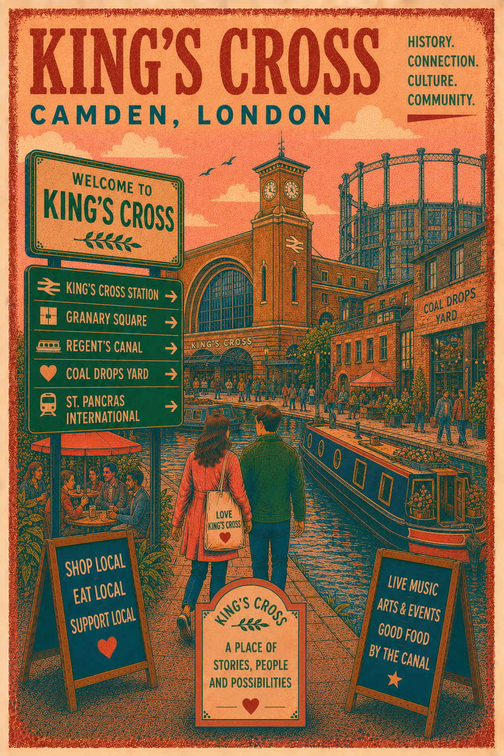 Illustration of King's Cross