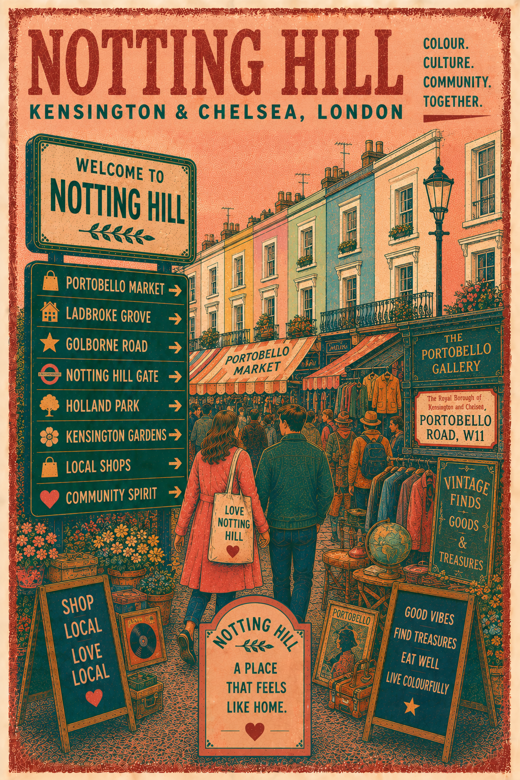 Illustration of Notting Hill